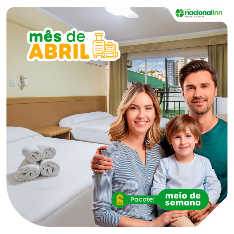 Semana Incrível de Abril - 4 Noites