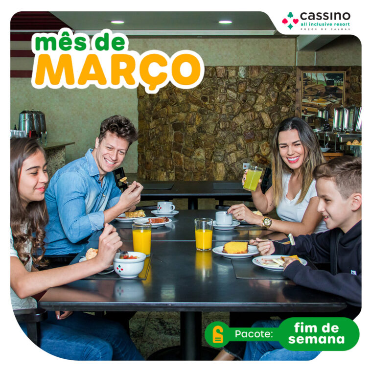 Final de Semana Relax e Diversão em Março -  2 Noites